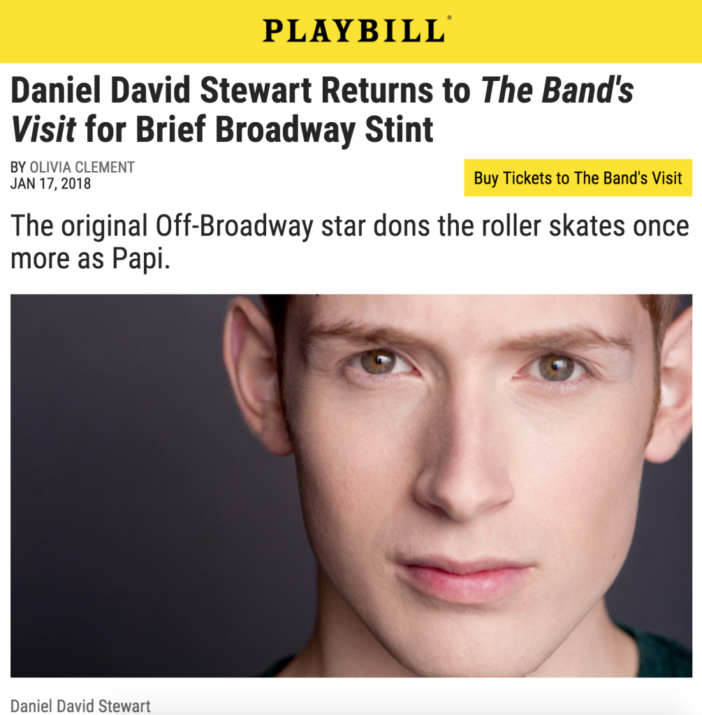 Daniel Stewart The Bands Visit