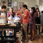 Daniel as Steve on The Middle tonight on ABC. (He's on the far left of this shot from the show.)