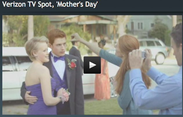 National Verizon Mothers Day Commercial